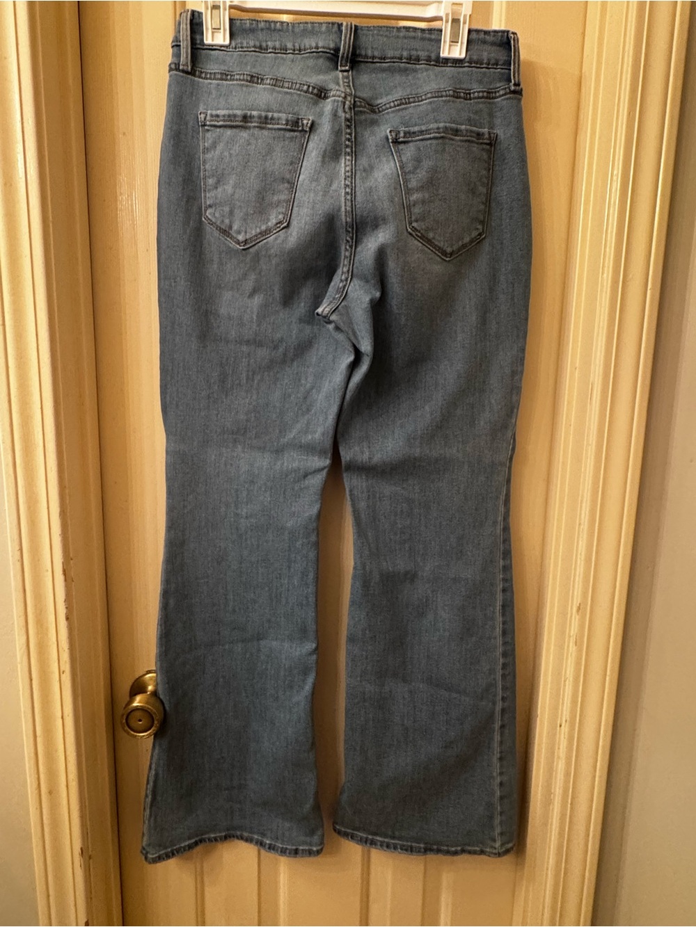Old Navy Light Blue Flare Jeans - Picture 3 of 3